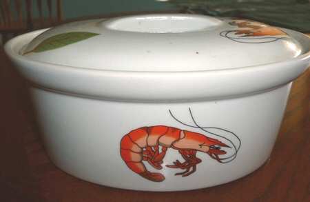 Cioppino 1 Quart Oval Covered Casserole