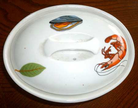 Cioppino Lid for 1 Quart Oval Casserole