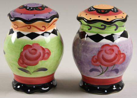 Rose Garden Salt & Pepper Set