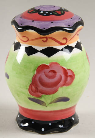 Rose Garden Salt Shaker