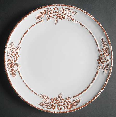Pine Cone Salad Plate by Certified International