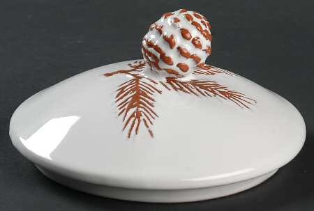 Pine Cone Lid for Biscuit Barrel