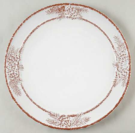 Pine Cone 13" Chop Plate (Round Platter)