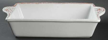Pine Cone 13"  Rectangular Baker