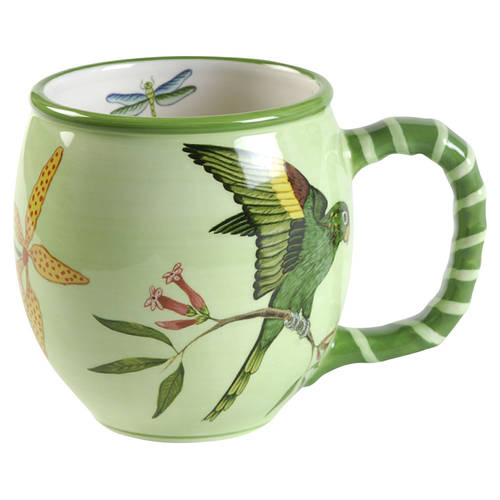Parrotdise (Earthenware) Mug