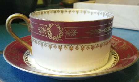 CHF1587 Flat Cup & Saucer Set