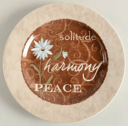 Earthly Inspirations Salad Plate