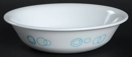 Circles (Rim, Corelle) Fruit/Dessert (Sauce) Bowl