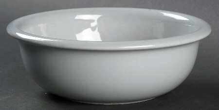Prego Gray Coupe Cereal Bowl