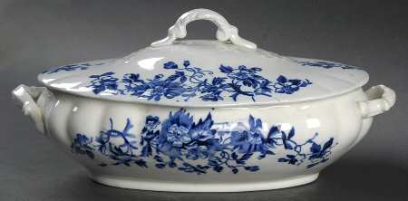 Severn Blue-No Trim by Crescent Pottery (USA)