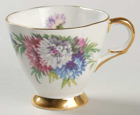 Harvest Glory Footed Demitasse Cup
