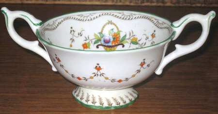 8475w Footed Cream Soup Bowl
