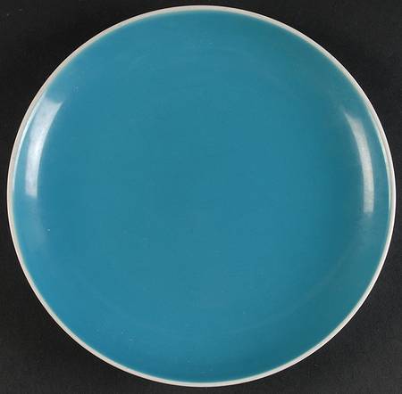 Max Teal Salad Plate