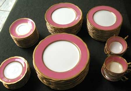 6519-E (Red) by Coalport