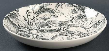 CXG13 Black Coupe Soup Bowl