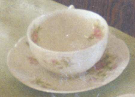 Schleiger 1313-5 Flat Cup & Saucer Set