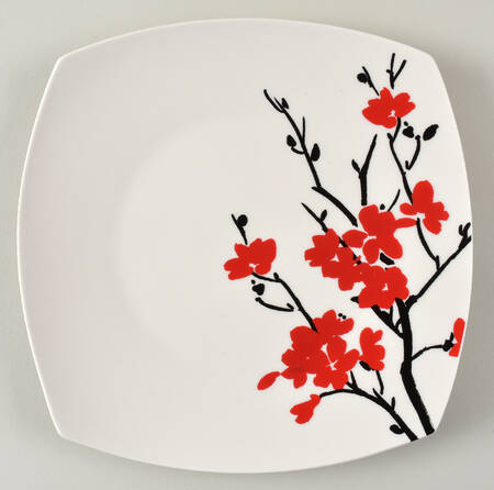 Makayla (Soft Square) Luncheon Plate
