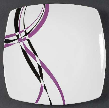 Bossanova Magenta Dinner Plate