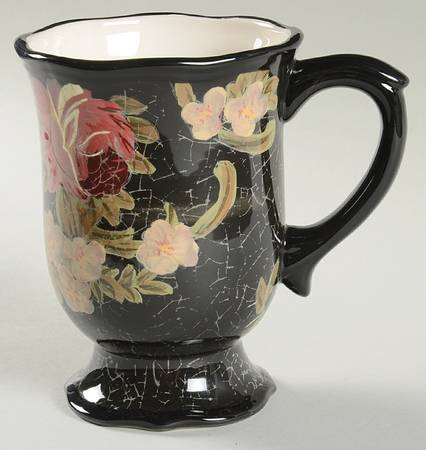Midnight Floral Mug