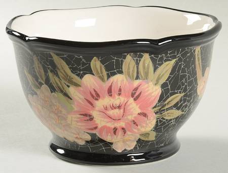 Midnight Floral All Purpose Bowl