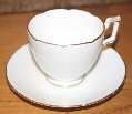 COA189 Footed Cup & Saucer Set