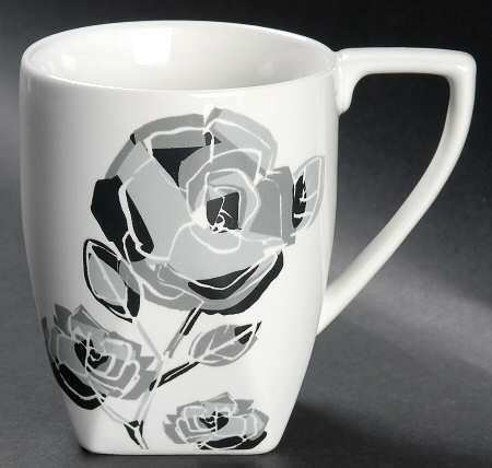 Black Rose Mug