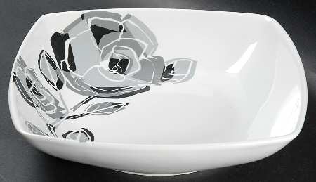 Black Rose Coupe Soup Bowl