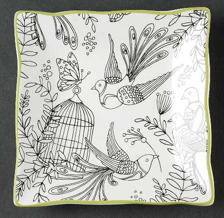 Bird Cage Appetizer Plate