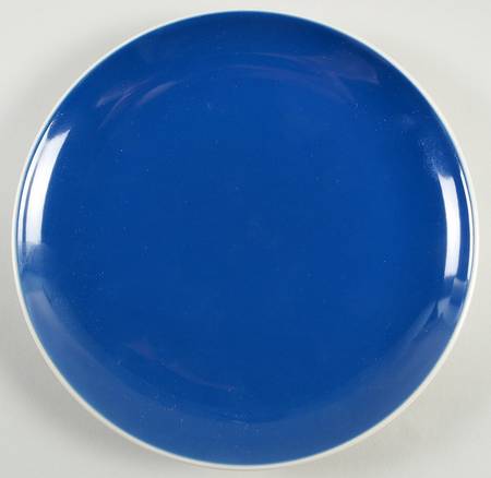 Max Blue Salad Plate