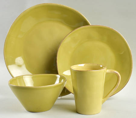 Marin Green 4 Piece Place Setting by Crate & Barrel