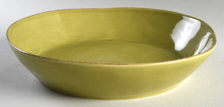 Marin Green 13" Pasta Serving Bowl by Crate & Barrel