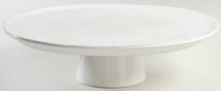 Marin White 13" Diameter Pedestal Cake Stand