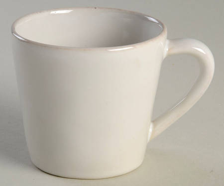 Marin White Flat Cup