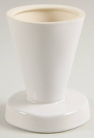 Marin White 4" Pillar Candleholder