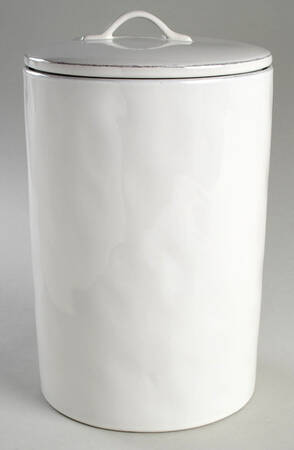 Marin White Extra Large Canister & Lid