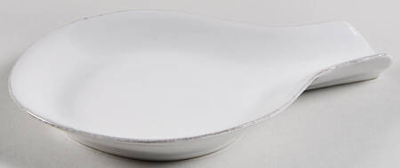 Marin White Spoon Rest/Holder (Holds 1 Spoon)