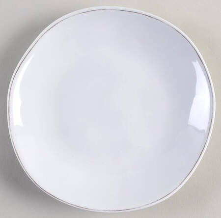 Marin White Melamine Salad Plate