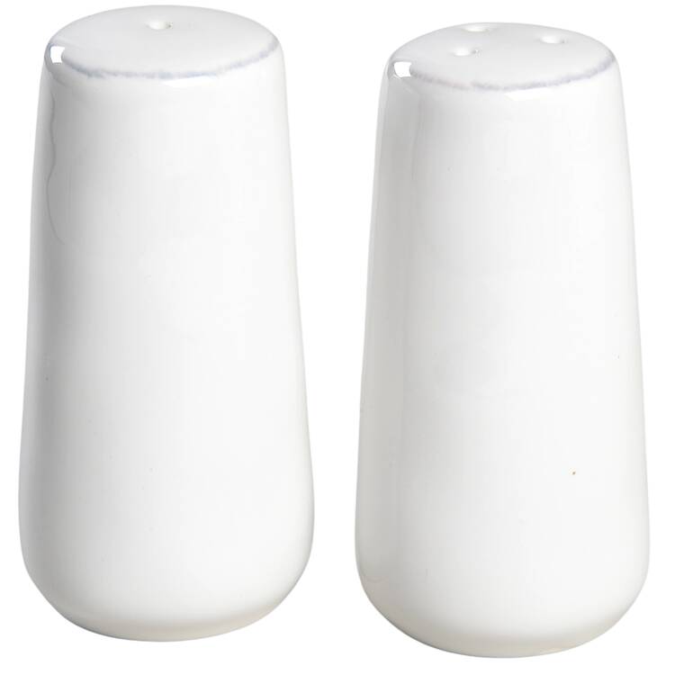 Marin White Salt & Pepper Set