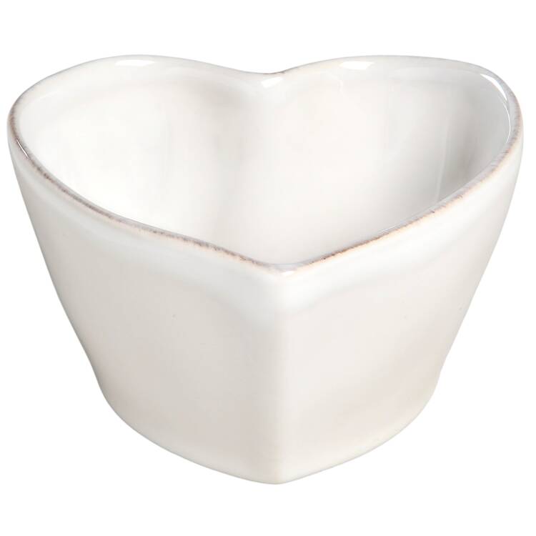 Marin White Heart Shape Ramekin