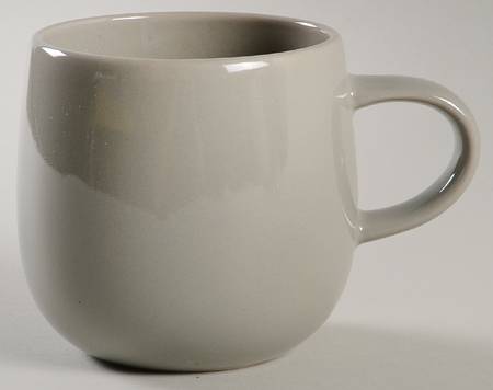Camden Stone Gray Mug by Crate & Barrel