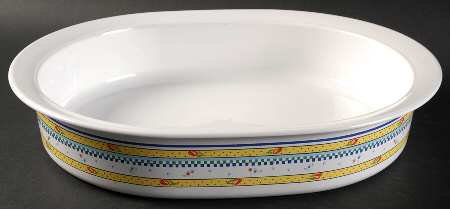 COR201 2 Quart Oval Covered Casserole No Lid