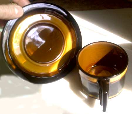 CEA13 Flat Cup & Saucer Set