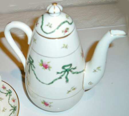 6337 Green Mini Coffee Pot & Lid
