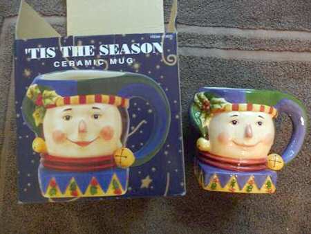 Tis the Season Figural Mug