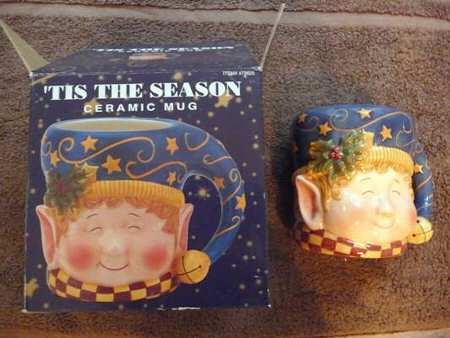 Tis the Season Figural Mug