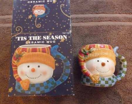 Tis the Season Figural Mug