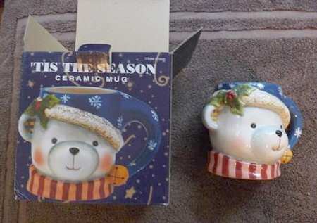 Tis the Season Figural Mug
