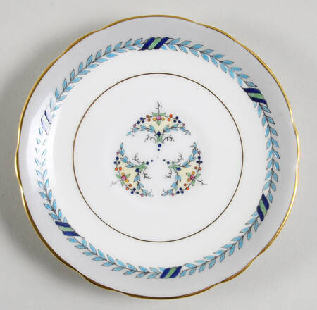 President, The (Scalloped) Saucer for Demitasse Cup