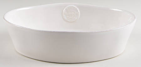 Forum White 10" Oval Baker