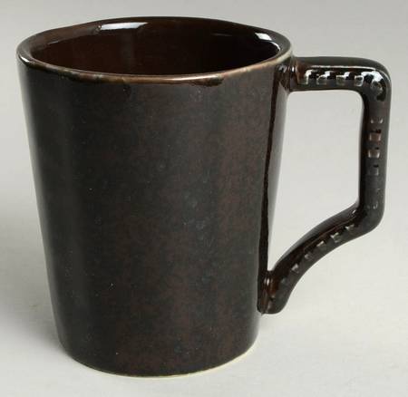 Prado Brown Black Mug